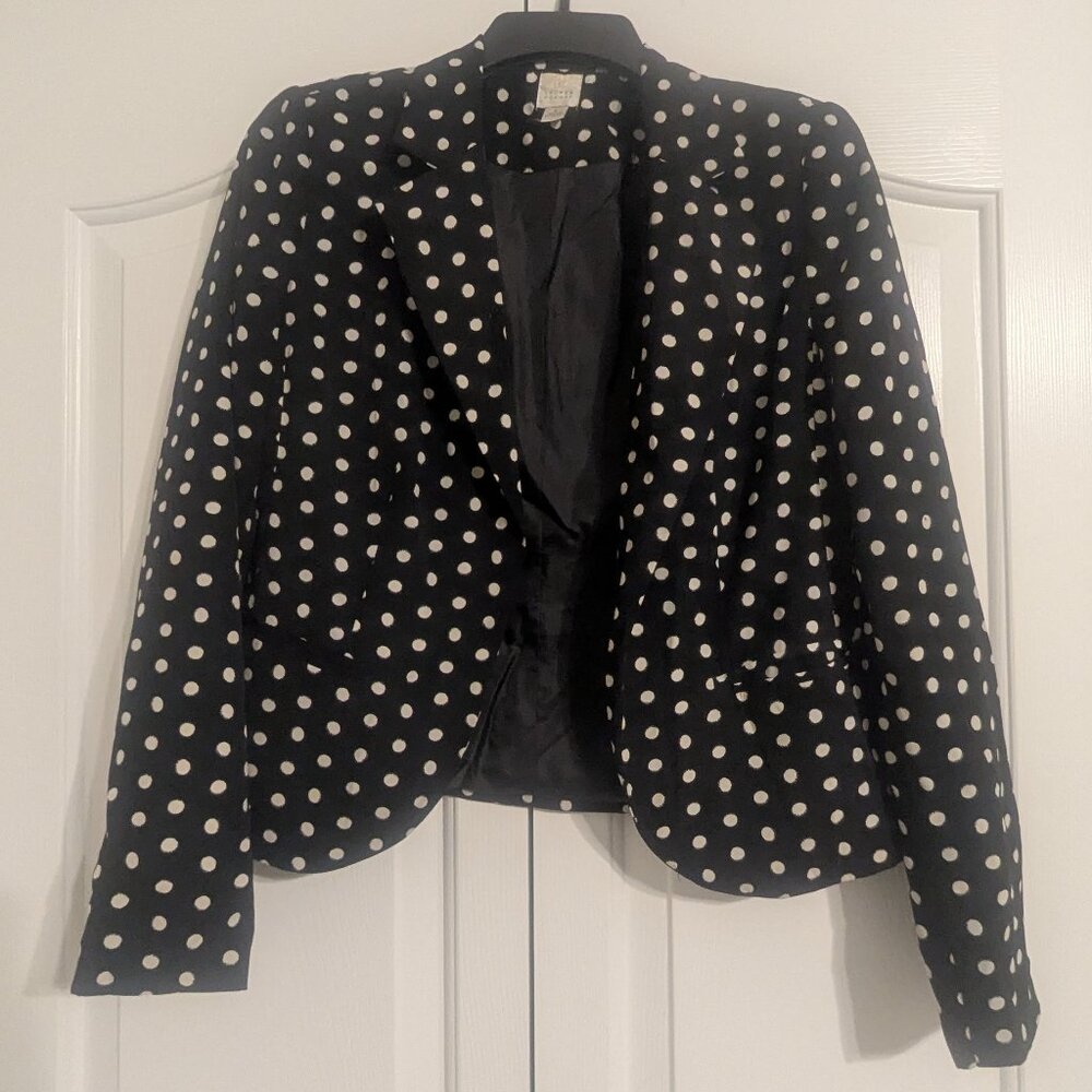 Soft LC Polka Dot Blazer - Size 6